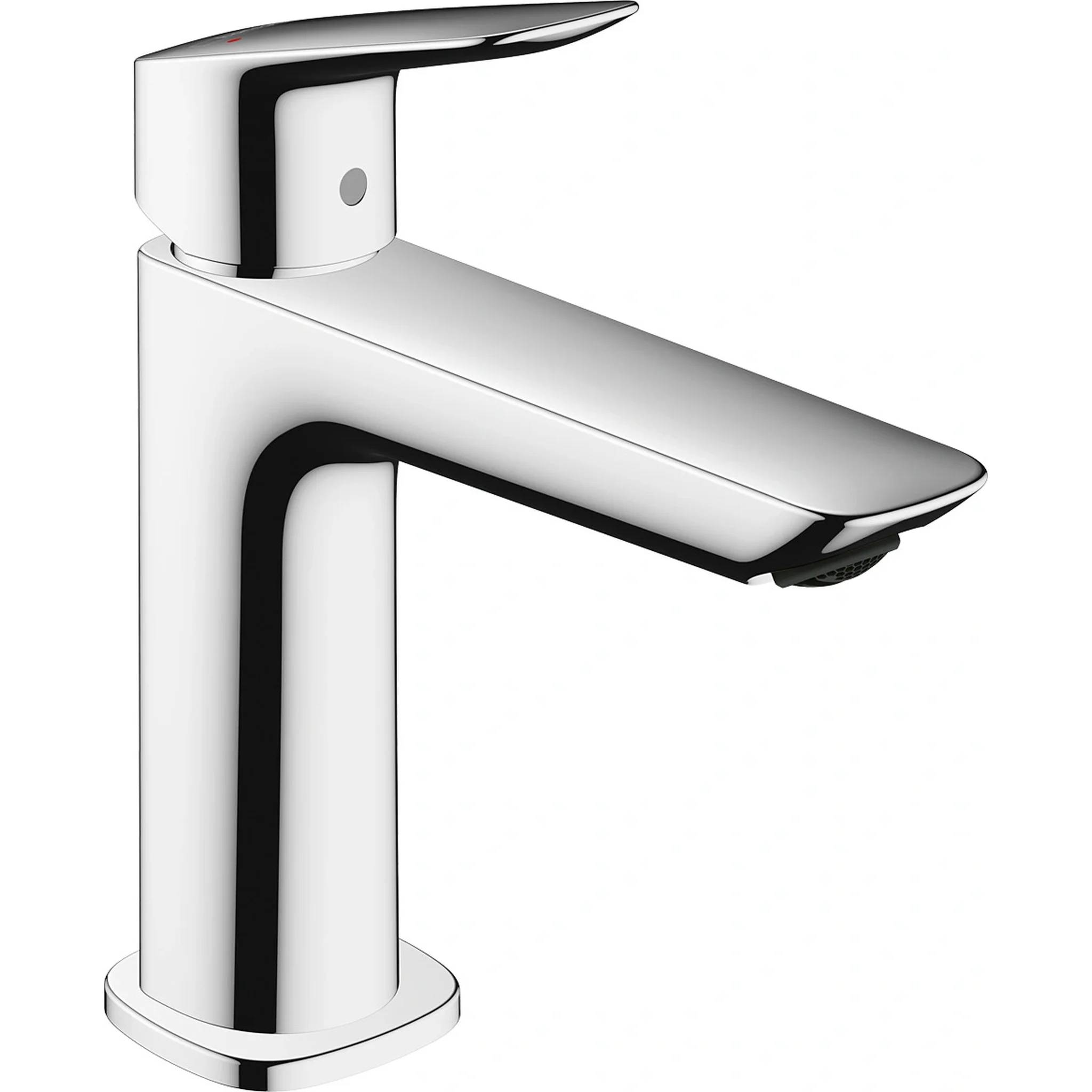 hansgrohe Logis Einhebel-Waschtischmischer, 110 Fine, ohne Ablaufgarnitur, Chrom, 1 Stk.