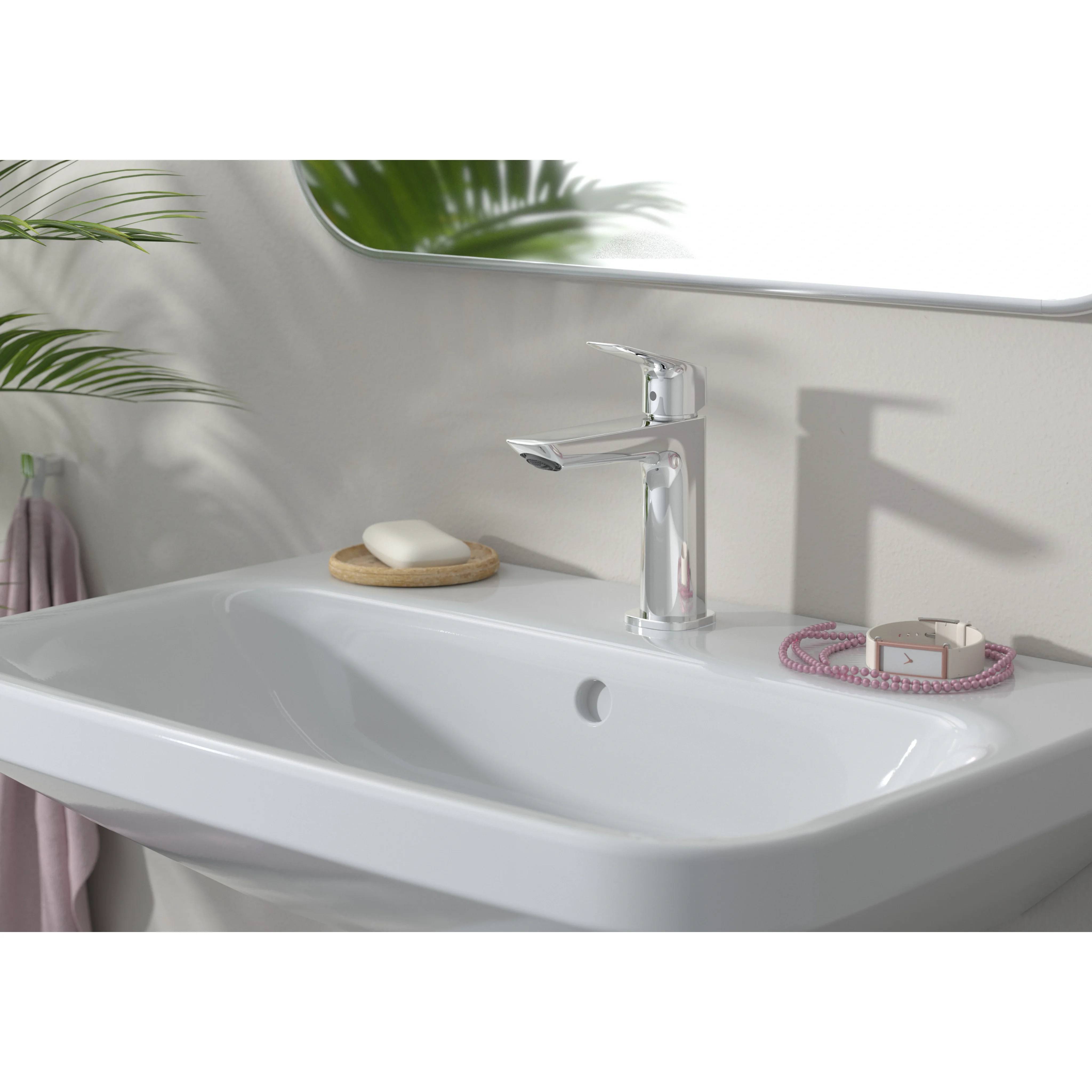 hansgrohe Logis Einhebel-Waschtischmischer, 110 Fine, ohne Ablaufgarnitur, Chrom, 1 Stk.