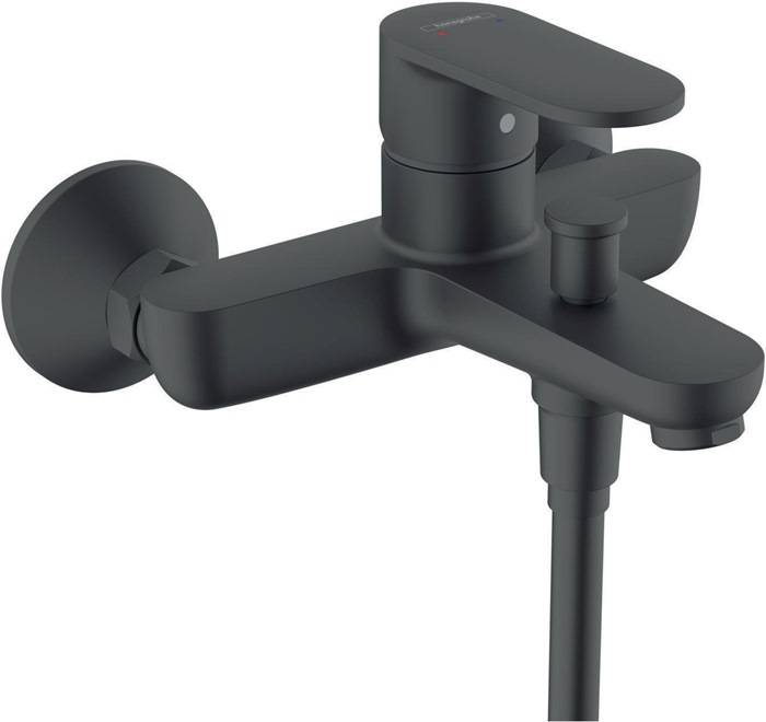 hansgrohe HG Einhebel-Wannenmischer VERNIS Blend Aufputz mattschwarz