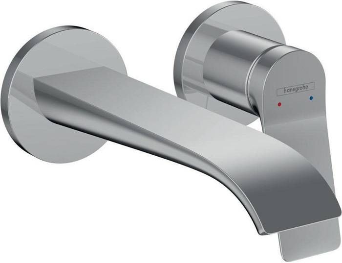 hansgrohe Vivenis, Einhebel-Waschtischmischer, Unterputz, Wandmontage, Auslauf 19,2 cm, Chrom, 1 Stk.