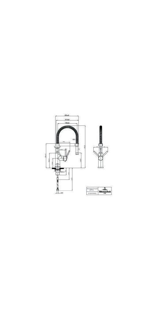 Villeroy &amp; Boch V&amp;B EH-Spb STEEL EXPERT COMPACT integr Schlauchb.