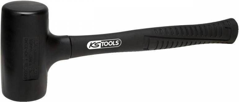 KS TOOLS Rückschlagfreier Schonhammer, 645g, auf Hänger (140.5255-E)