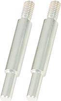 KS TOOLS Werkzeuge-Maschinen GmbH Rundadapter, 6mm, 2er Pack, verchromt (450.0182)