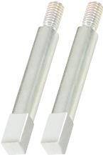 KS TOOLS Werkzeuge-Maschinen GmbH Vierkantadapter, 8mm, 2er Pack, verchromt (450.0186)