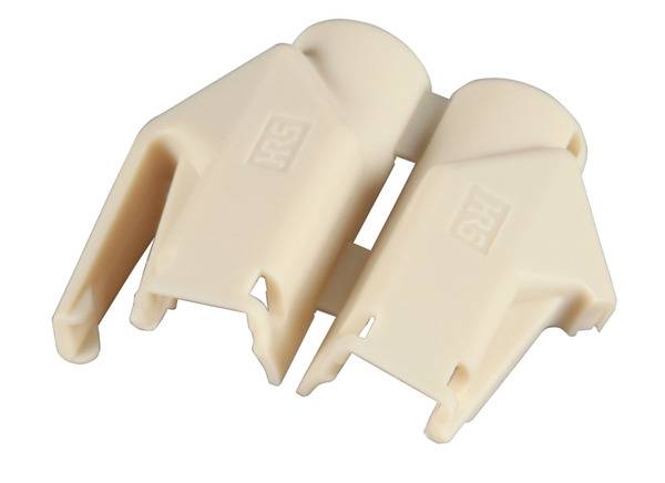 Knickschutztülle TM21 weiss -- Kupferverkabelung RJ45 Stecker + Zubehör Knickschutztüllen