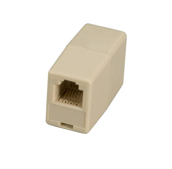 Modular-Adapter RJ12 UTP -- Kupferverkabelung Keystone + Adapter