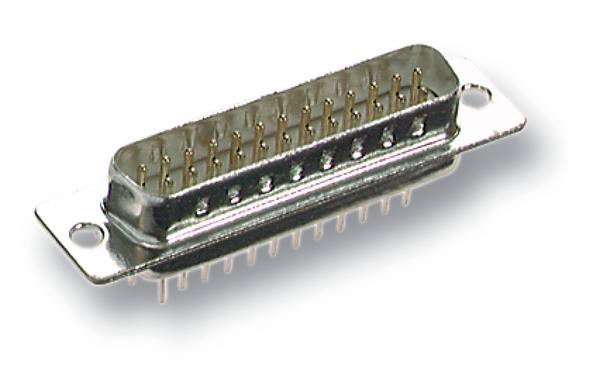 D-Sub Lötstecker 09pol. Printmontage -- EDS 09 PP Multimedia Serielle und Paralelle Kabel und D Sub