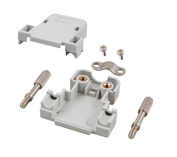 E-DH09 Haube grau -- Multimedia Serielle und Paralelle Kabel und Adapter D Sub