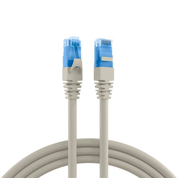 RJ45 Patchkabel Cat.6A U/UTP LSZH -- Premium 500MHz grau 10m SALE Kupferverkabelung