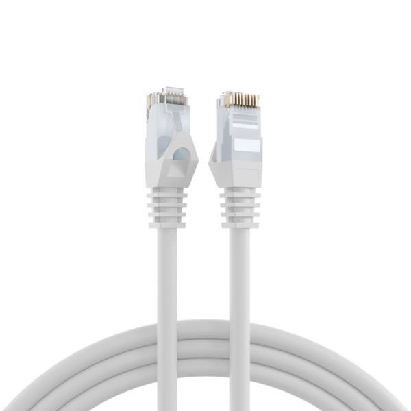 RJ45 Patchkabel Cat.6 U/UTP LSZH -- CCA weiß 3m Kupferverkabelung