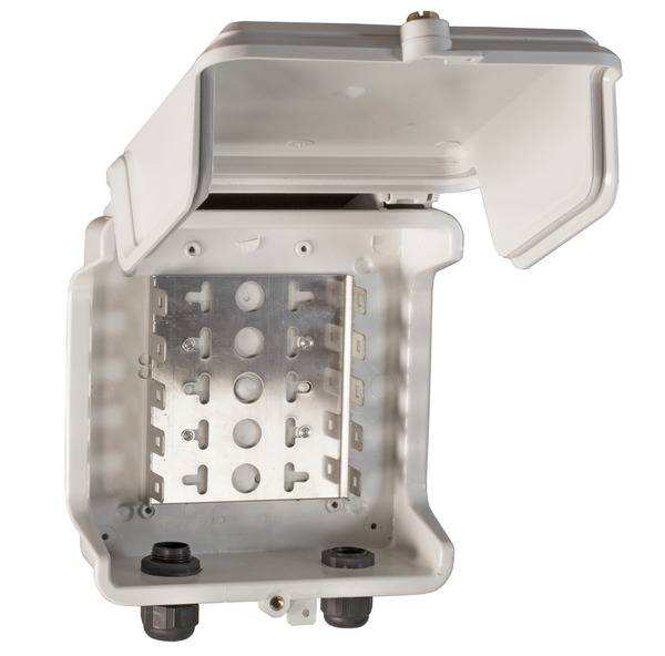 TT Kleinverteiler 2 50DA IP54, BxHxT = -- 190 x 215 x 90 mm Kupferverkabelung Telekom + LSA Systeme