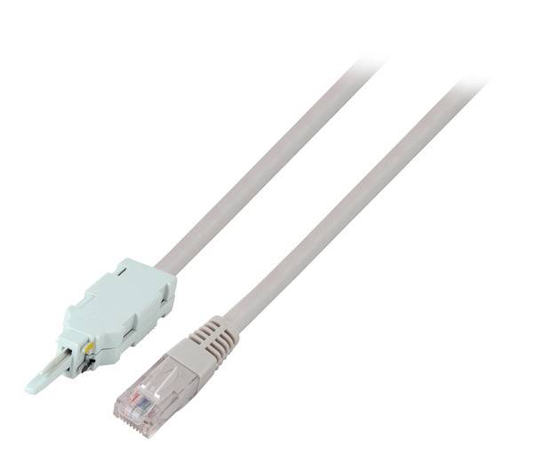 Patchkabel RJ45-LSA 1DA 2-pol. Belegung: -- a/b-4/5, 2,0 m Kupferverkabelung Telekom + LSA Systeme 2