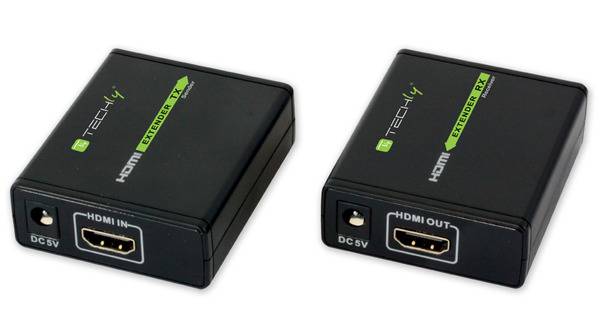 HDMI Extender über Netzwerkkabel -- CAT6,Cat6a,Cat7, 60m Multimedia