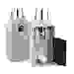 Klein-Spleißverteiler II Gehäuse -- RAL 7035 Glasfaserverkabelung Spleißboxen, Verteiler, und und