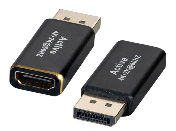 DisplayPort Adapter,DP Stecker,auf HDMI -- Typ A Buchse, 4K 30HZ Multimedia Displayport Adapter