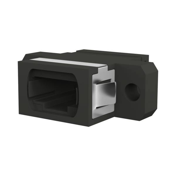 MTP/MPO Durchführungskupplung mit -- Flansch, Kodierbar up/up oder up/down Glasfaserverkabelung MPO