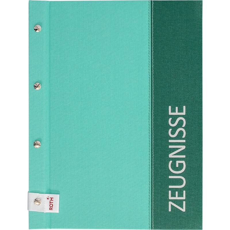 ROTH Zeugnismappe "Spectrum", DIN A4, mint