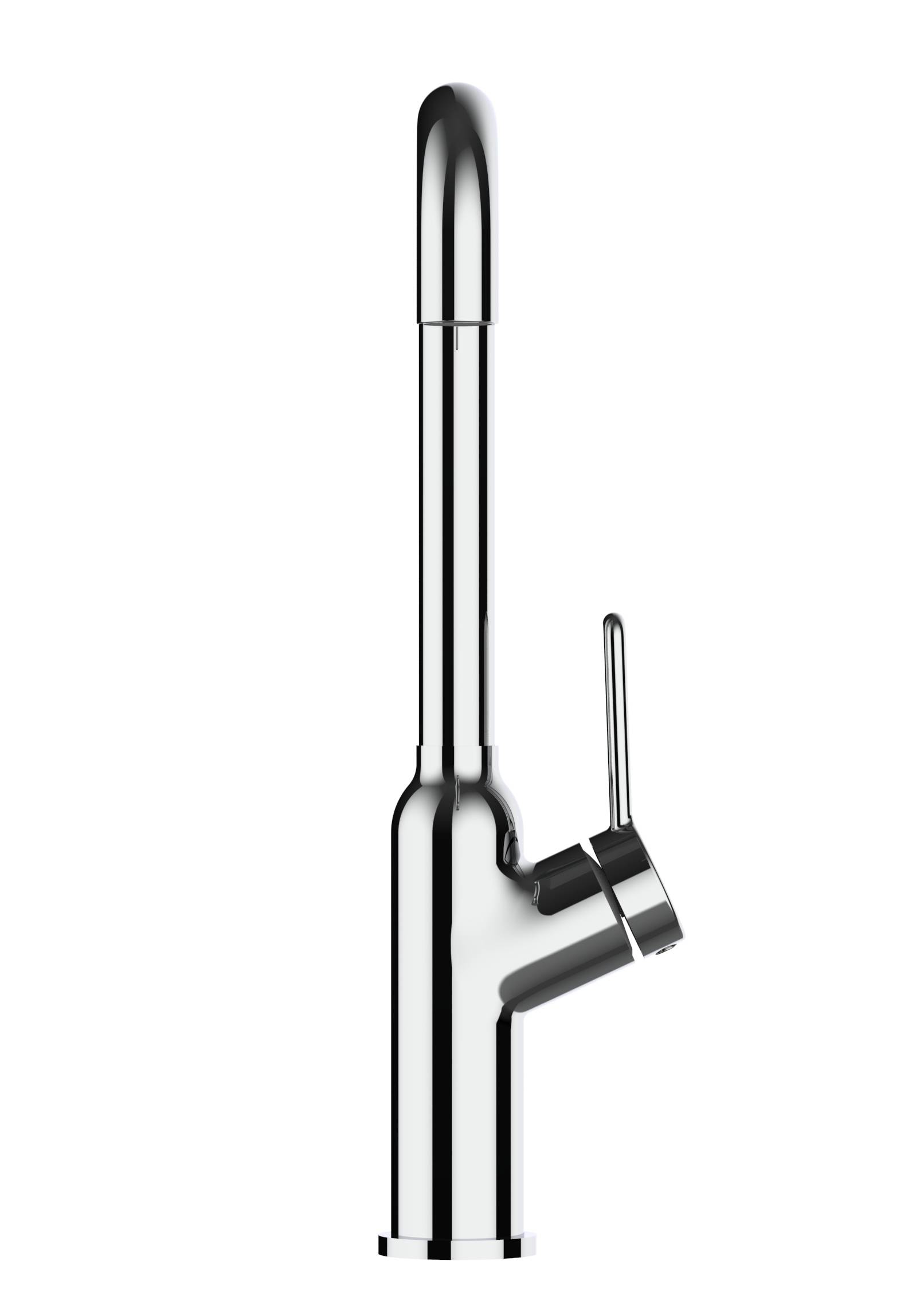 Wasserhahn Küche Spültischarmatur chrom Küchenarmatur mit 360° schwenkbarem N Auslauf - BOD Design