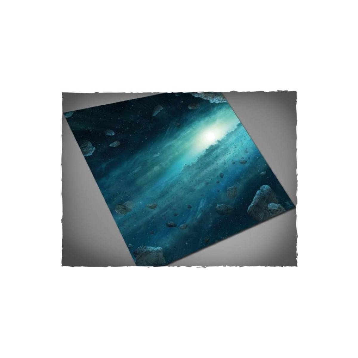 17MAT33M - Spielmatte - Asteroid Field, Mousepad Matte, Größe 91 × 91 cm