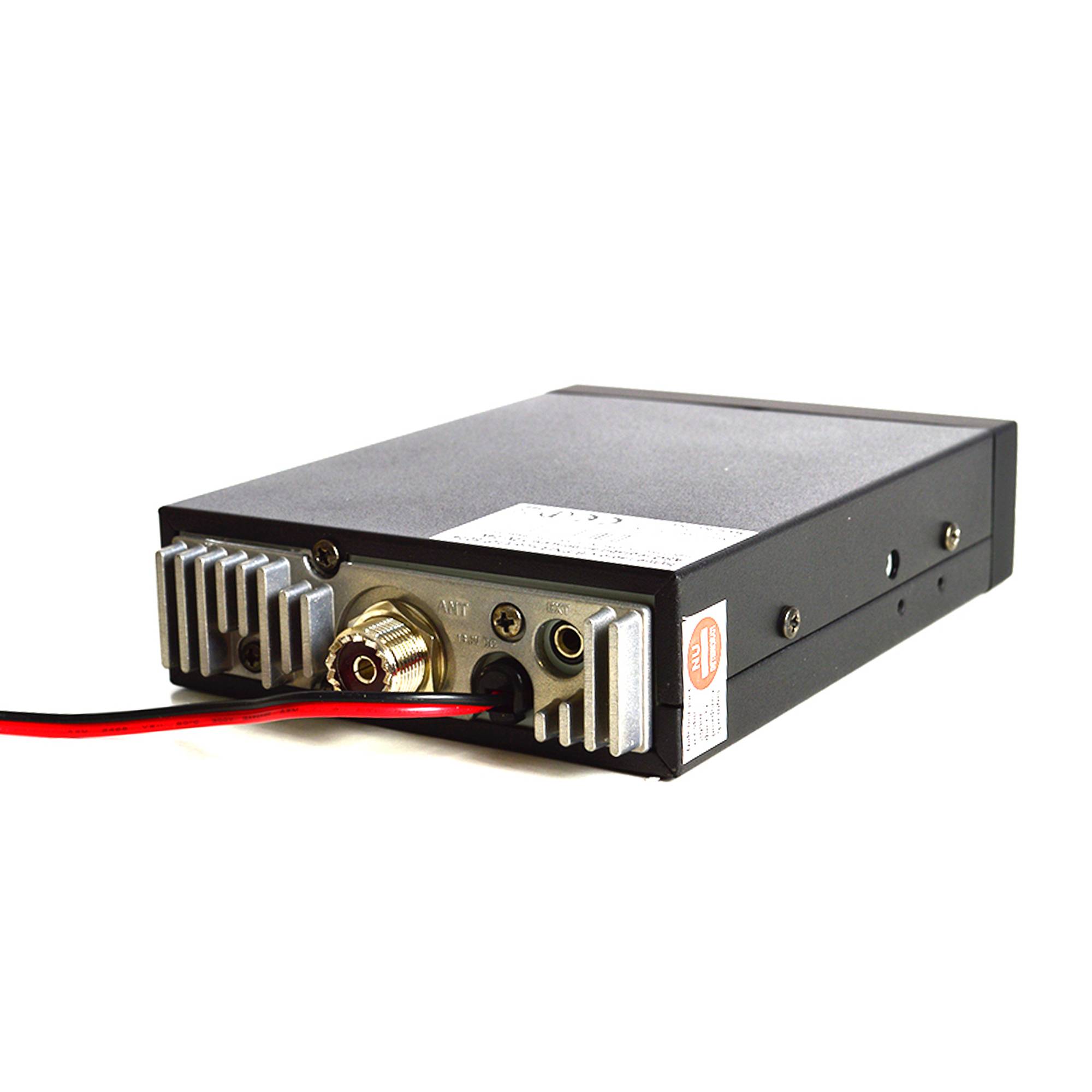 CB PNI Radiosender HP 8024 Escort mit einstellbarem ASQ und Netzteil 12V-24V