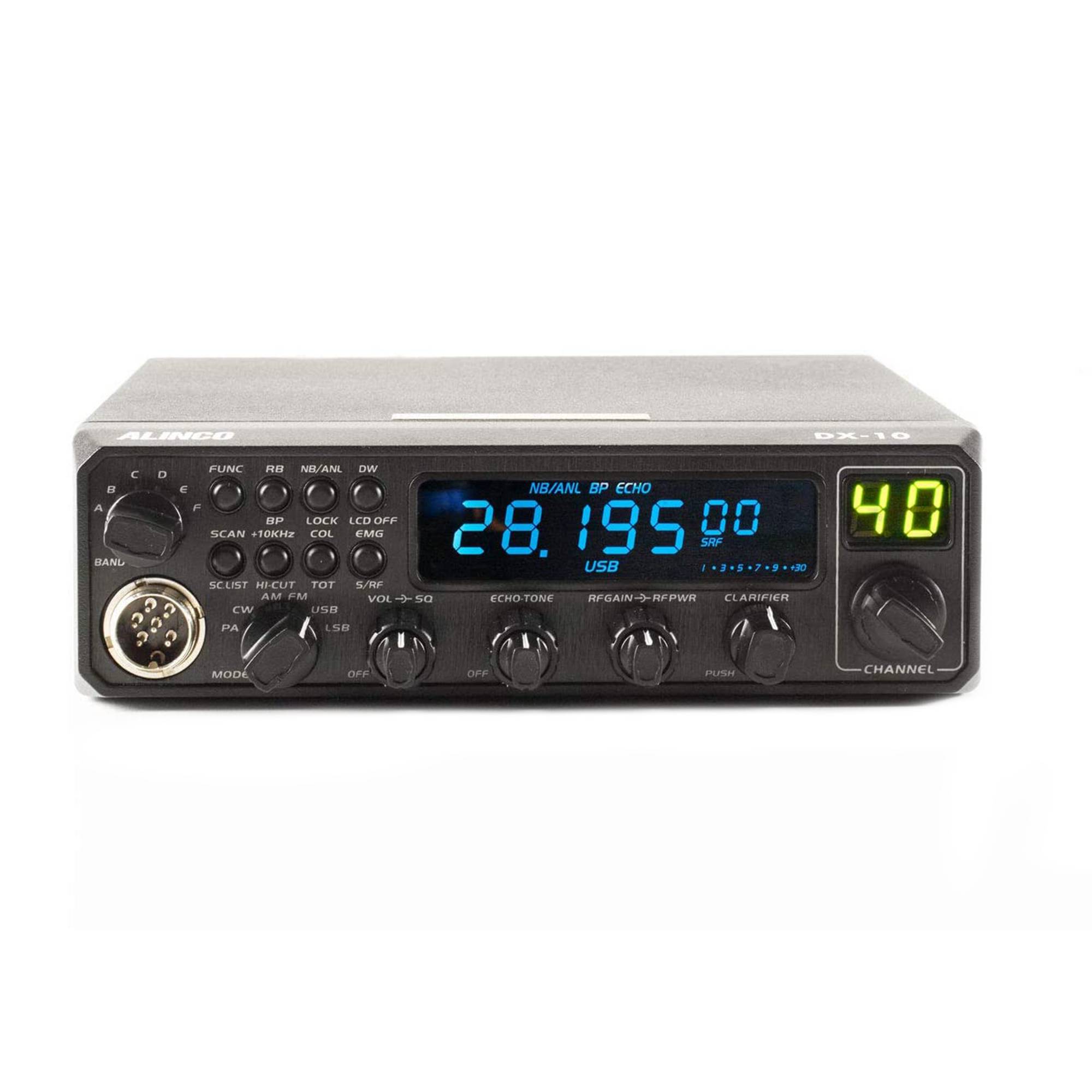 Amateurfunk ALINCO DX-10, AM, FM, SSB 10M CW TRX 28 - 29,7 MHz