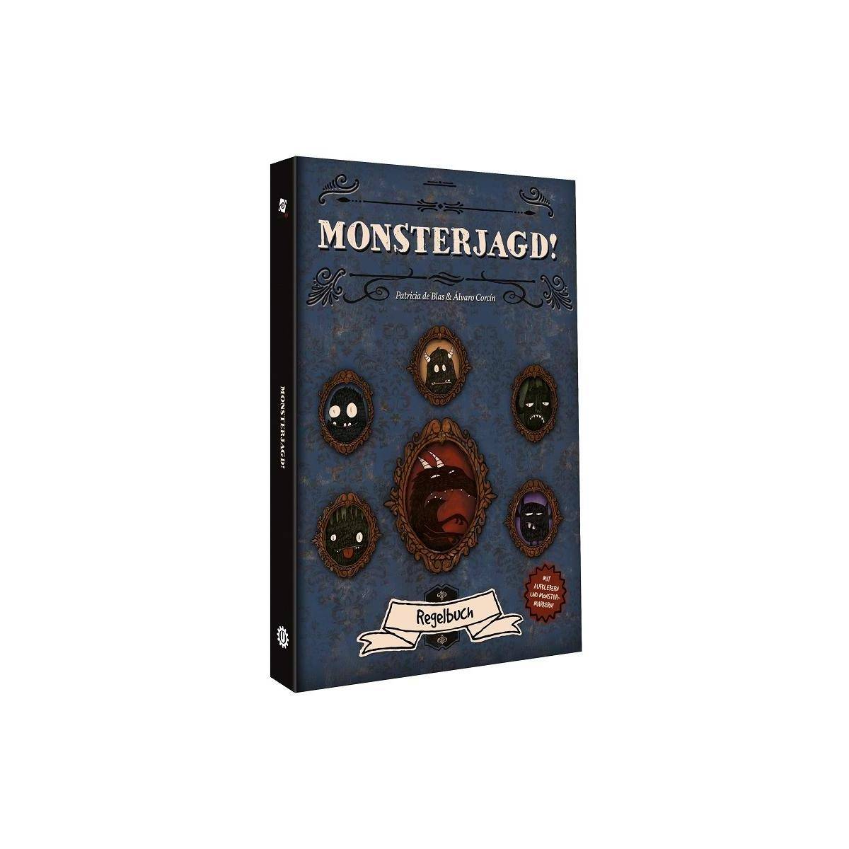 UHR07400 - Monsterjagd! Regelbuch, Hardcover, 96 Seiten (DE-Ausgabe)