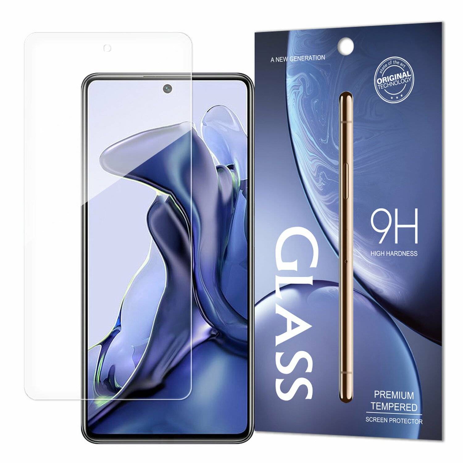 3 Stück Schutzglas 9H kompatibel mit XIAOMI 11T PRO Displayschutzfolie Schutzfolie Passgenau Glas