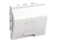 equip - Gehäuse mit modularen Einsätzen - 1 Anschluss