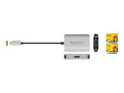 Delock - Videoadapter - USB-C männlich bis HD-15 (VGA)
