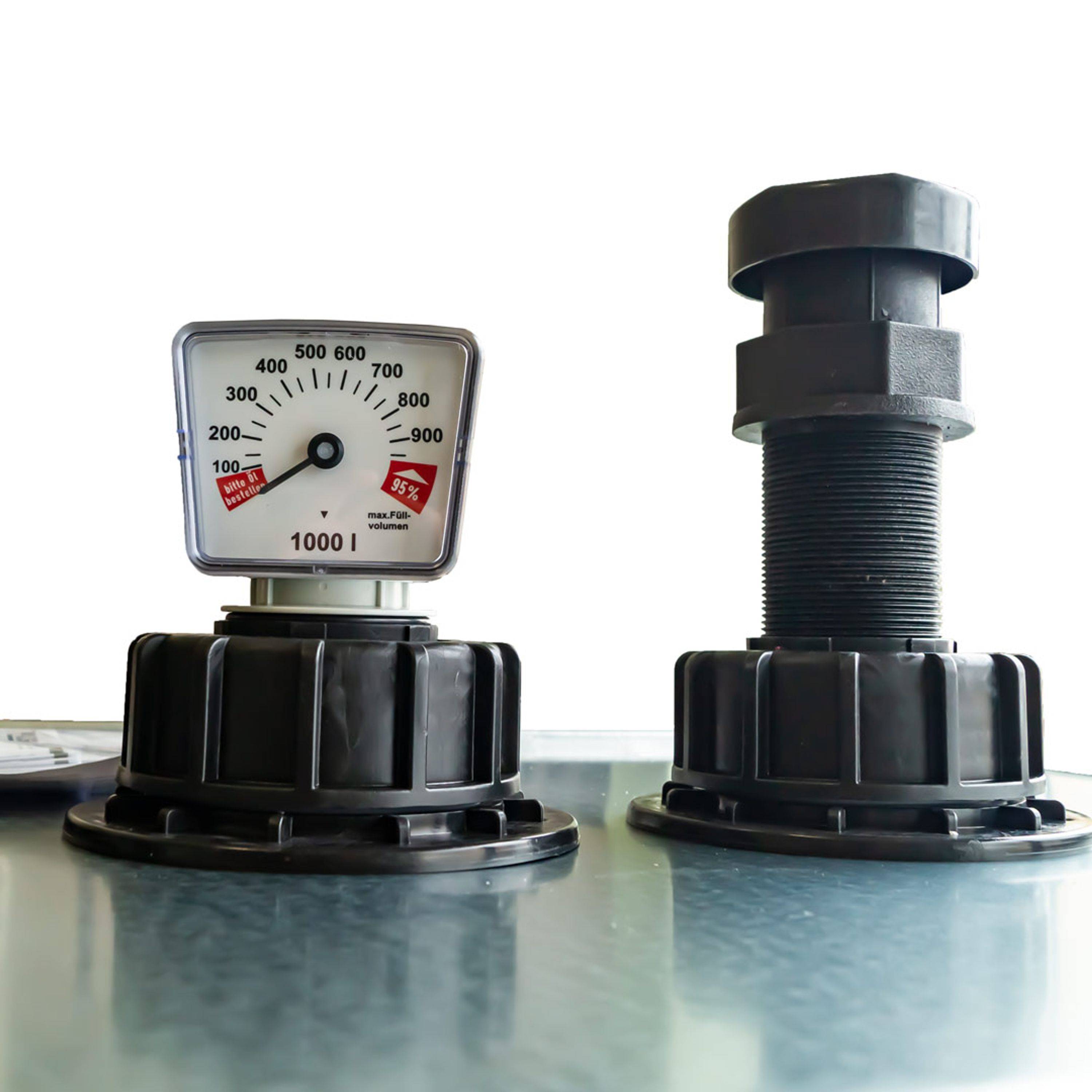 Hoftankstelle Profipaket - 1.000 Liter Dieseltankanlage mit starker Pumpe