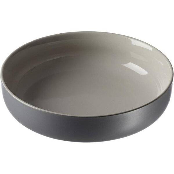 Müsli-/Salatschale Jasper - Ø19 cm Keramik grau 4 Stück.
