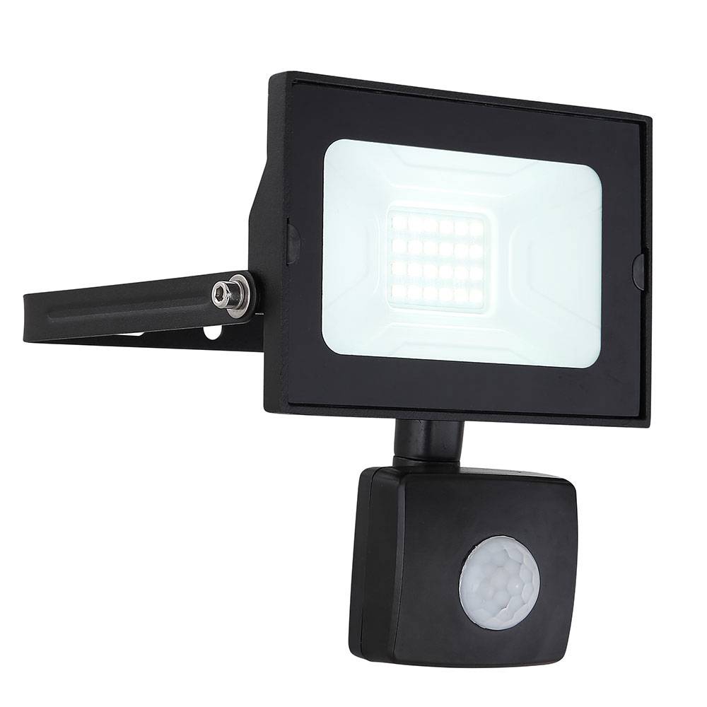 LED Außen Wand Bau Strahler schwenkbar Garten Beleuchtung Bewegungsmelder ALU Lampe