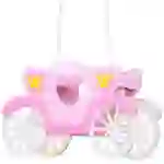 Kinderleuchte Mädchen Hängeleuchte Kutschen Leuchte Pendellampe Kinder Zimmerlampe Pendelleuchte Prinzessin, pink, 2x E27, LxBxH 33 x 10,5 x 75 cm Kinderleuchte Mädchen Hängeleuchte Kutschen Leuchte Pendellampe Kinder Zimmerlampe Pendelleuchte Prinzessin, pink, 2x E27, LxBxH 33 x 10,5 x 75 cm