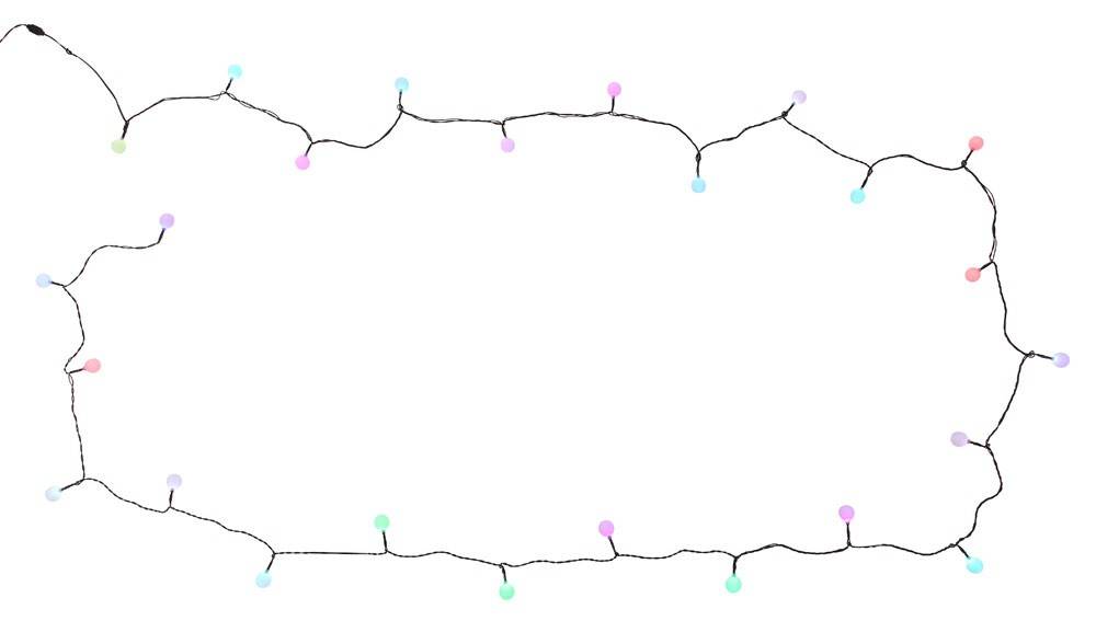 LED Lichterkette Außenleuchte Beleuchtung Farbwechsler IP44 Leuchte NIRVANA