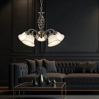 Hängelampe Kronleuchter Hängeleuchte Glasleuchte Esszimmer Lampe Altmessing, Metall Glas, 5 flammig, 5x E27 Fassungen, DxH 60x120 cm Hängelampe Kronleuchter Hängeleuchte Glasleuchte Esszimmer Lampe Altmessing, Metall Glas, 5 flammig, 5x E27 Fassungen, DxH 60x120 cm
