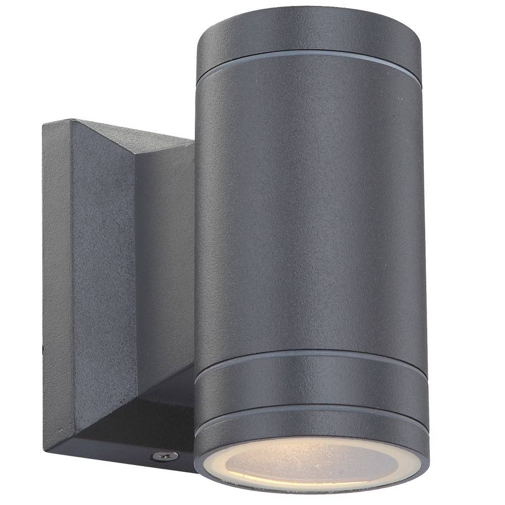 LED Außen Wand Lampe Garten Fassaden Down Strahler Terrassen ALU Leuchte