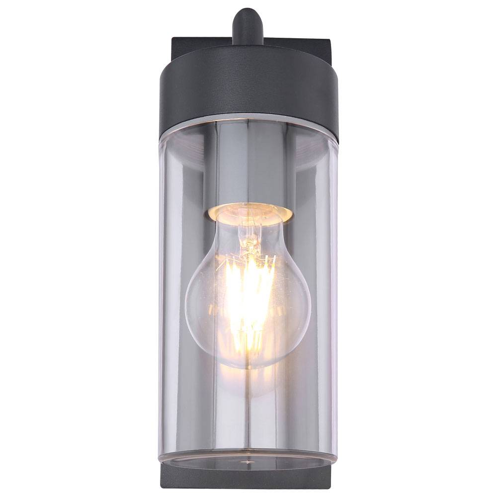 Außen Wand Lampe Terrassen ALU Geh Weg Beleuchtung Laterne DOWN Leuchte