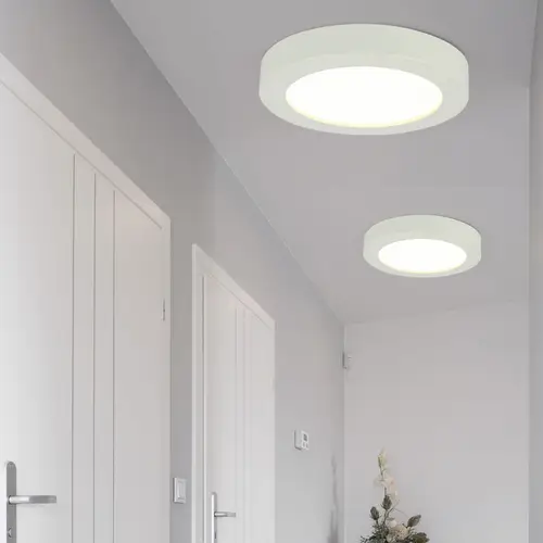LED Decken Lampe Aufbau Panel Wohn Schlaf Zimmer Beleuchtung Dielen Strahler Leuchte LED Decken Lampe Aufbau Panel Wohn Schlaf Zimmer Beleuchtung Dielen Strahler Leuchte