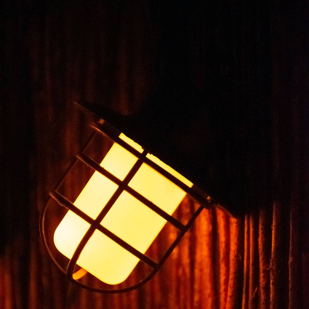 LED Solar Laternen Lichterkette Feuer Effekt Garten Außen Beleuchtung Deko Lampen