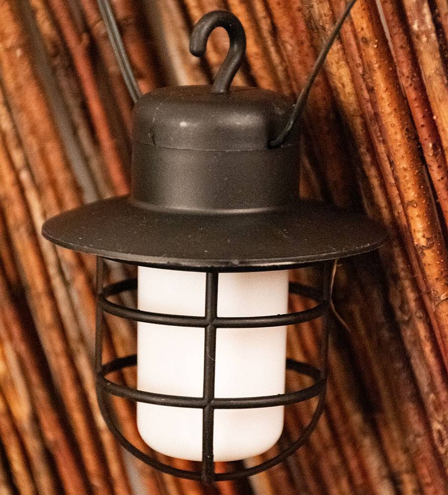 LED Solar Laternen Lichterkette Feuer Effekt Garten Außen Beleuchtung Deko Lampen