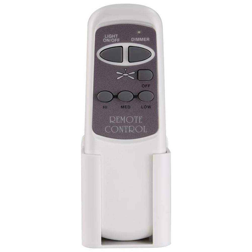 Fernbedienung Ventilator 3-Stufen Deckenventilator Lichtschalter Kunststoff Dimmer Empfänger