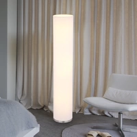 Stehleuchte Säulenlampe Wohnzimmer modern 3 flammig Stehleuchte mit Textilschirm, Metall weiß, Fernbedienung dimmbar, 3x RGB LED 9W 806Lm, DxH 19x11 Stehleuchte Säulenlampe Wohnzimmer modern 3 flammig Stehleuchte mit Textilschirm, Metall weiß, Fernbedienung dimmbar, 3x RGB LED 9W 806Lm, DxH 19x11