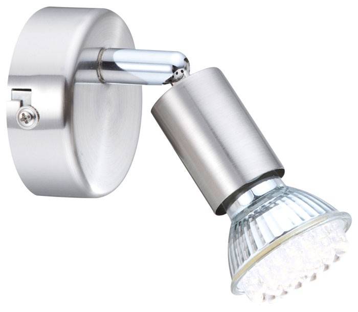 LED Wandleuchte Wandlampe Leselampe Strahler Licht Spot Nickel Matrix