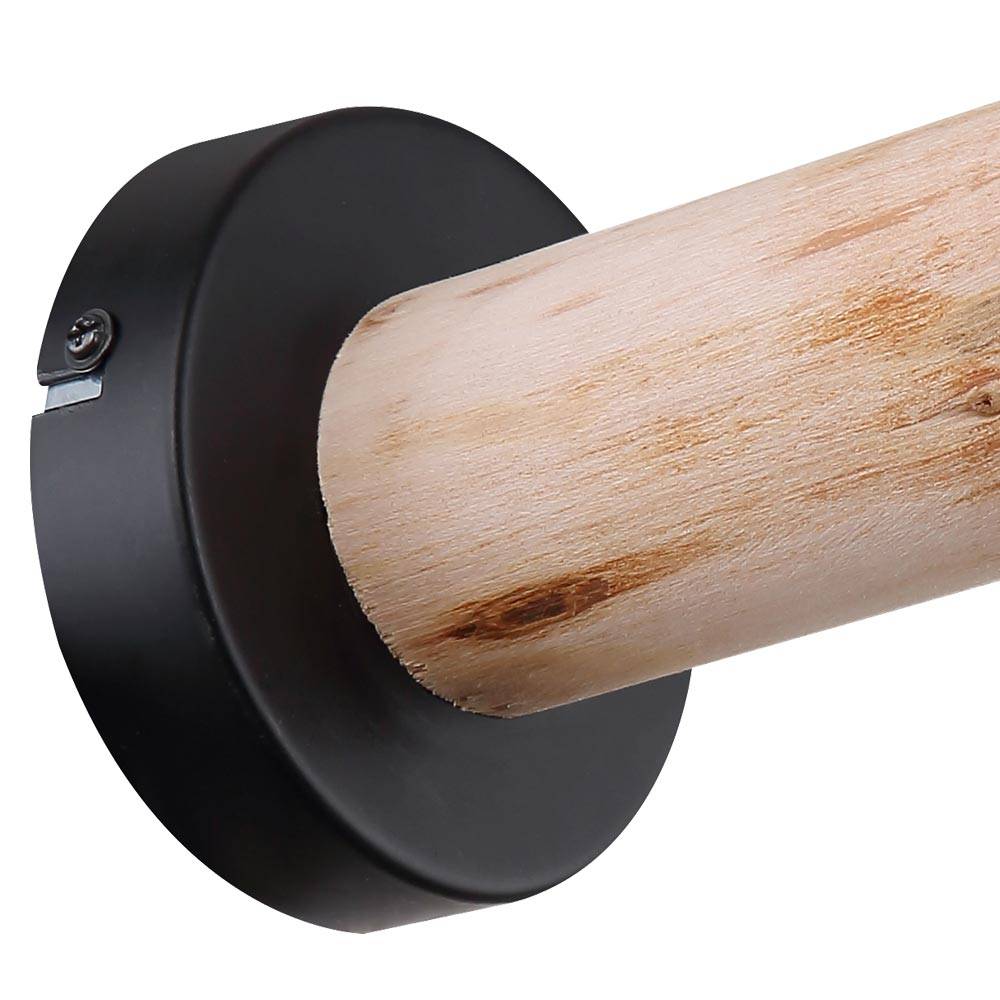 Wand Lampe Ess Zimmer Lese Spot Leuchte Gitter Käfig Beleuchtung schwarz