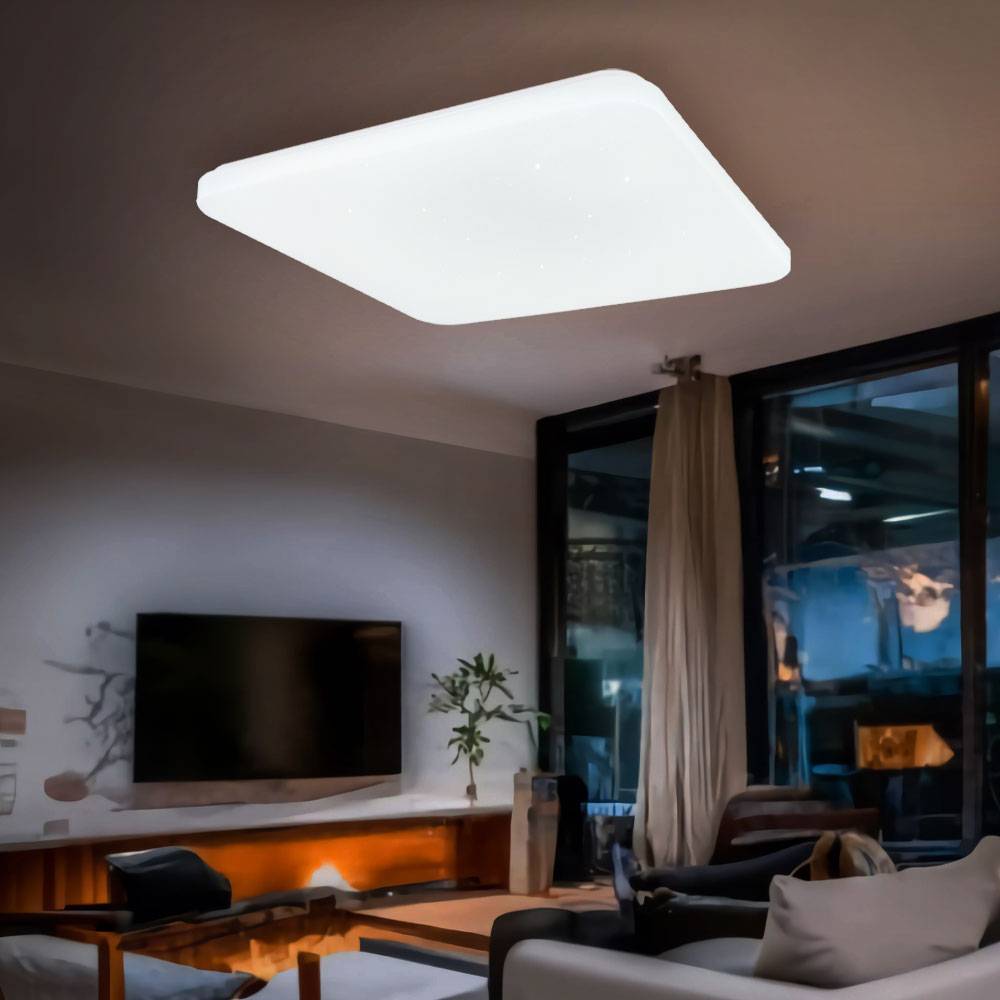 LED Smart Home Decken Leuchte Stern Effekt Lampe Alexa APP FERNBEDIENUNG