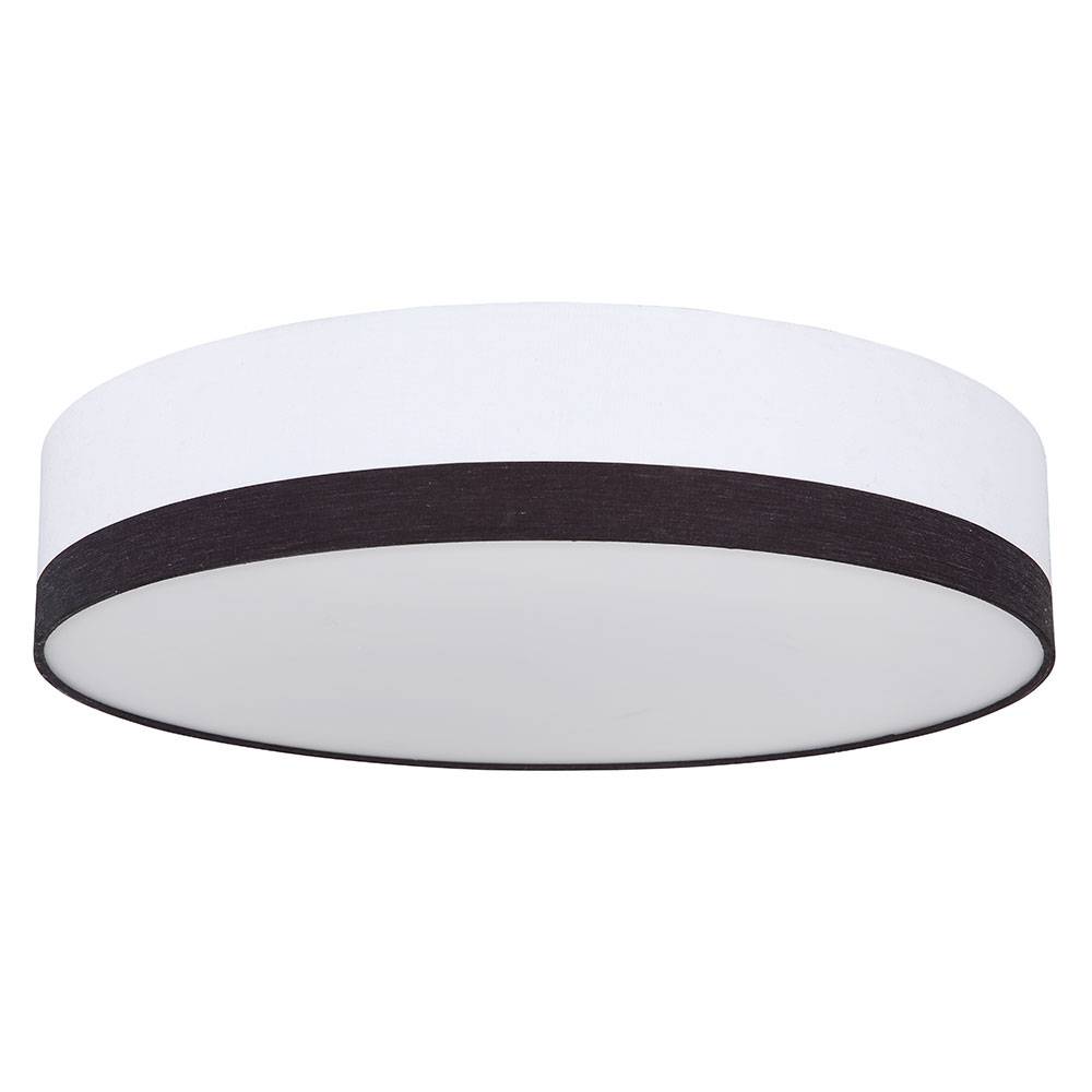 LED CCT Deckenleuchte Deckenlampe Wohnzimmer modern Schlafzimmerlampe, Lichtfarben verstellbar über Wandschalter, 40W 1375lm 3000-6000K, DxH 50x13