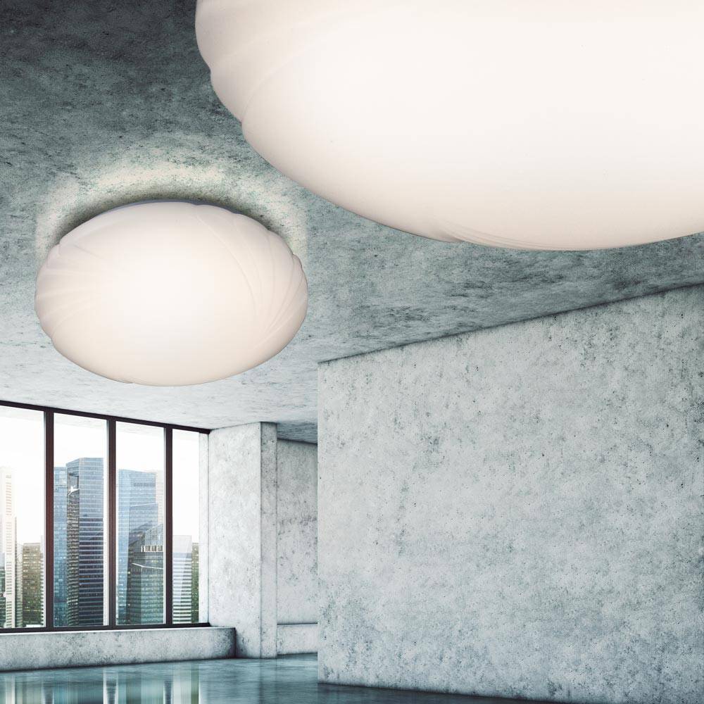 12 Watt LED Deckenleuchte Deckenbeleuchtung Wandlampe Leuchte Muschelform ILLYA