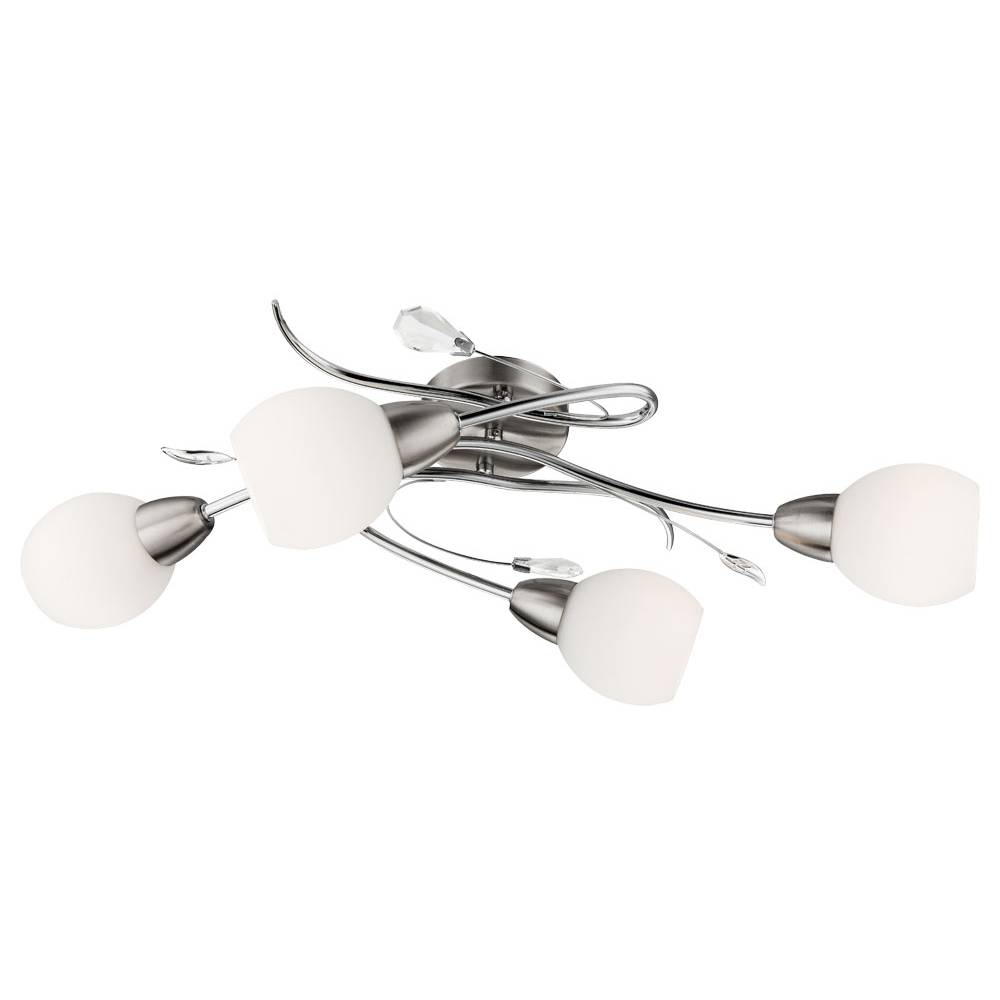 Decken Leuchte Glas Kugel Spot Lampe florale Küchen Beleuchtung