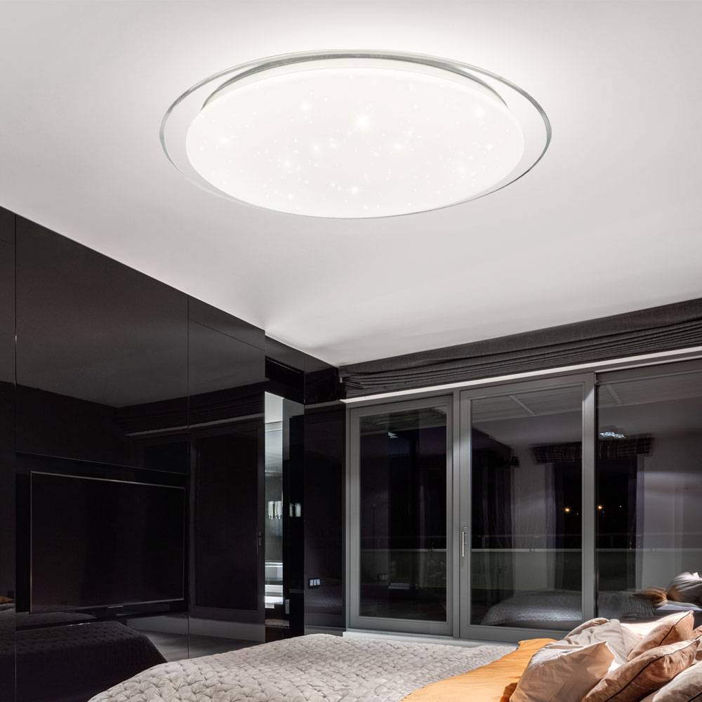LED 24 W Decken Leuchte Dielen Sternen Himmel Effekt Strahler 3-Stufen