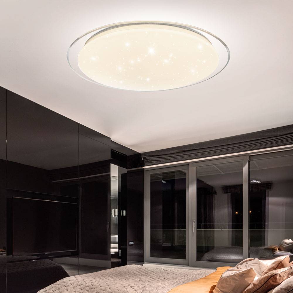 LED 24 W Decken Leuchte Dielen Sternen Himmel Effekt Strahler 3-Stufen